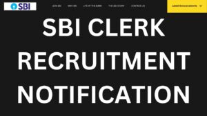 SBI Clerk Notification 2024 Clerk Recruitment Apply Online Sbi Co In