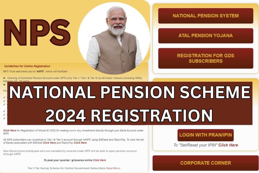 National Pension Scheme 2024 Registration