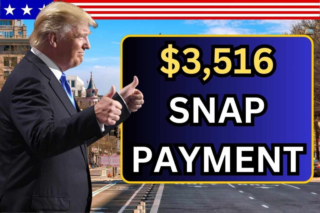 $3,516 SNAP Payment